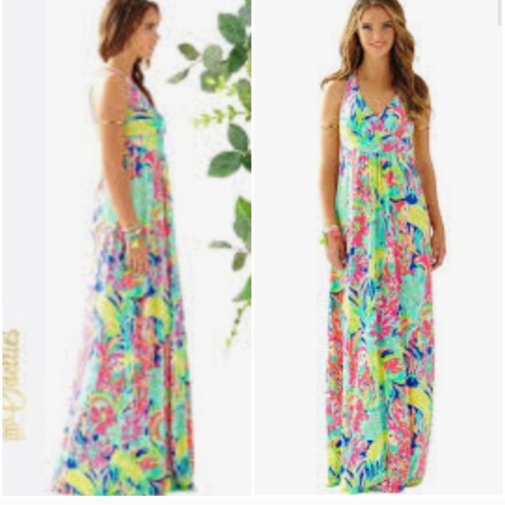 Lilly Pulitzer Seabreeze Halter Maxi medium